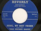 Rare Black Gospel 45 - Suggs Brothers Quartet - Jesus - Beverly - mp3