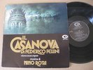 Nino Rota Il Casanova Fellini Film LP Soundtrack AUTOGRAPHED Donald Sutherland