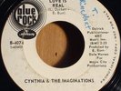 Cynthia &  The Imaginations - Love Is Real b/w Hey Boy / Northern Soul Blue Rock