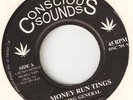 KING GENERAL Money run things / Version Conscious sounds DNC 701 Rare reggae 7
