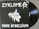 Zyklome A-Made In Belgium Lp kbd punk brutal society X creta capitol scum vortex