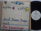 LEMONHEADS Car Button Cloth RARE Orig VINYL in Shrink 1996 LP Evan Dando N/Mint