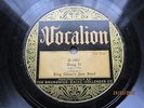 KING OLIVERS' JAZZ BAND ON U.S. VOCALION 78