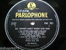 BEATLES UK - Sgt Pepper's original 1967 Mono.