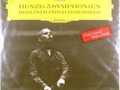 HANS WERNER HENZE 5 Symphonies Berliner Phil SEALED Audition Copy DGG 2 LP