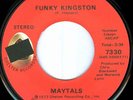MAYTALS Funky Kingston REGGAE FUNK 45 on SHELTER 7330