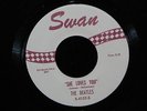 BEATLES SHE LOVES YOU SWAN S-4152 FLAT WHITE LABEL