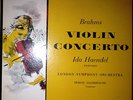 Rare IDA HAENDEL VIOLIN BRAHMS CTO RCA LBC 1051 1ST PRESSING, Shadded Dog