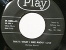 JOHNNY JAY That's What I Like About Love PLAY 1958 MN early ROCKABILLY Rock HEAR