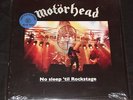 MOTORHEAD No Sleep 'Til Rockstage - LIVE Blue Vinyl LP - Nottingham 1980 TMOQ 