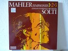 LP Decca Mahler Symphonies 1, 2, 3  Solti    5 LP Box   UK     PROMO 