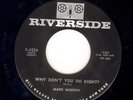 RARE Popcorn 45 MARK MURPHY Why Don't You Do Right? RIVERSIDE 4526