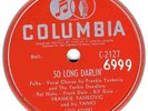 FRANKIE YANKOVIC 1953 Canadian Polka 78 So Long Darlin'/Fall In Love (E+)