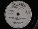James Banister Alfred Harris Blues 'n' Trouble very rare States promo 78 Chicago