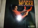 Carmen McRae Book Of Ballads KC-1117 Kapp Record Album LP