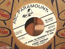 JOHNNY HARTMAN I CAN'T HELP IT  PROMO 45 RECORD ABC WAREHOUSE FIND S M-