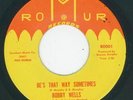 NORTHERN   BOBBY WELLS -- Be's that way sometimes  B/W  Recipe for love