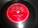 B.B. KING 78 LP RPM 323 /  SHE'S DYNAMITE/ B.B. BLUES/ ORIG.1951 RPM 323