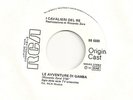 I CAVALIERI DEL RE RARO DISCO 45 GIRI - LE AVVENTURE DI GAMBA - MOBY DICK 5 PRO