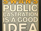 SWANS – Public Castration Is A Good Idea 2 × Vinyl LP  BURN ONE 1986