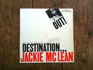JACKIE MCLEAN LP DESTINATION OUT BLUE NOTE US BLP 4165 VAN GELDER 1964 RARE JAZZ