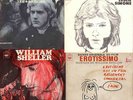 William SHELLER - les 45T de jeunesse + Erotissimo + cadeau  RARE 