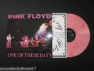 Pink Floyd ( One of these days ) Rare Swingin Pig  / Pink marble Vinyl  N.Mint 