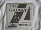 Fad Gadget live 1984 Hamburg