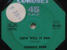 Johnny Rebb There you go/How will it end OZ 50s Rockabilly 45