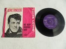 Gene Vincent rare Denmark '45 with Picture Cover 