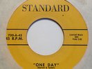 rare doo wop 45 THE VECTORS 'One Day/Slow But Sure' on STANDARD