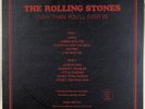 ROLLING STONES LIVE'R THAN YOU'LL EVER BE 1969 PICTURE DISC not TMOQ LP
