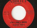 Charles Mintz 45 Give A Man A Break / Finder's Keeper's (Funk) EX
