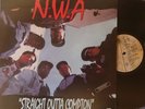 NWA - STRAIGHT OUTTA COMPTON ORIG UK RUTHLESS/4TH & BROADWAY LP NEAR MINT