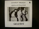 GUNTER HAMPEL / MARION BROWN: Gemini  COVER/LP MINT