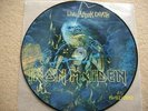 IRON MAIDEN PROMO PICTURE DISK OF LIVE AFTER DEATH PLP2 40426 0 EMI LP
