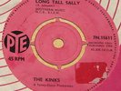 THE KINKS   LONG TALL SALLY   VERY RARE UK PYE 7
