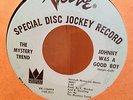 THE MYSTERY TREND JOHNNY WAS A GOOD BOY PROMO DJ 45 VERVE WAREHOUSE FIND  M-