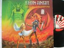 IRON ANGEL Hellish crossfire TRASH METAL RARE Canada BANZAI 1985 LP NM/NM-