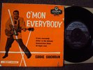 Eddie Cochran - C'mon Everybody - RARE Misspress DECCA EP