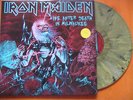 2LP IRON MAIDEN - LIVE AFTER DEATH IN MILWAUKEE ( YELLOW/GREEN MARBLE VINYL )