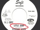 SAMMIE JOHN Little John/Big Boss 45 northern soul hammond promo HEAR