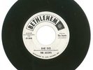 45 RPM, The Ascots, Bethlehem Records #3046, VG+, 1962, She Did/Hip Talk