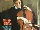Miklos PERENYI - CELLO RECITAL w. YOUNG PERENYI - RARE early QUALITON LPX 1212