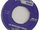 THE WICKED MUST SURVIVE / ME NU BORN YA..THE REGGAE BOYS..PROD BY J.A. GIBSON