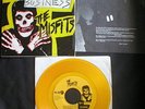 Misfits horror business yellow vinyl PL1009 haunted house insert 1979 Danzig NR