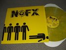 NOFX / WOLVES IN WOLVES' CLOTHING /  FAT WRECK CHORDS LIME GREEN MARBLE LP
