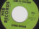 NORTHERN SOUL 45 RPM - LUTHER INGRAM on HIB RECORDS
