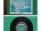 JOHNNY HALLYDAY **JE L'AIME** SP juke-box vert. ENCART ORIGINAL tres tres rare