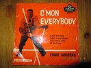 Eddie Cochran Cmon Everybody  original EP Very Rare